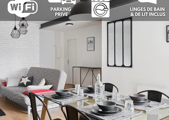 New-York New-York : Fibre Wifi/Linge/Parking